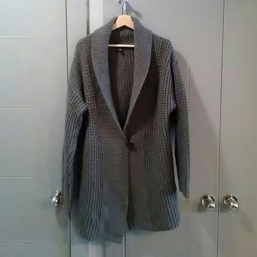 Only worn once Lands end designer cardigan
